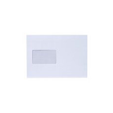 Boríték LC/5 szilikonos bélésnyomott bal ablak 45x90mm 162x229mm B20A60 Bluering® fehér