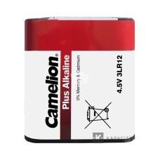 Elem 3LR12 4,5V alkáli lapos elem Camelion
