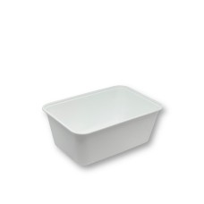 Ételes doboz 930 ml 50 db /csomag fehér