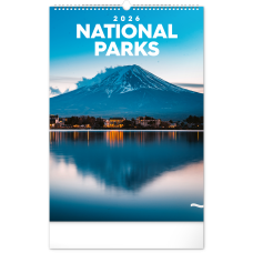 Falinaptár képes  330×460mm National Parks Realsystem 2026.