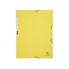 Gumis mappa karton  prespán A/4 Exacompta citromsárga