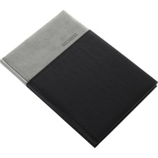 Határidőnapló Lux B/5, heti fehér lapokkal grafit Realsystem 2026.