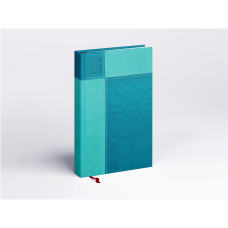 Határidőnapló Prémium M B/5, heti krémszínű lapokkal türkiz Realsystem 2026.