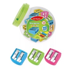 Hegyező 2 lyukú Keyroad Easy-sharp vegyes színek