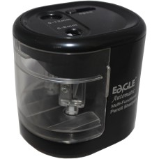 Hegyező asztali 2 lyukú elektromos elemes és USB adapterrel működtethető EG5161 Eagle fekete