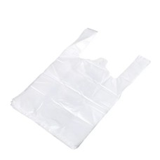 Ingvállas táska 360 x 450 mm 11 mikron 500 db/csomag fehér