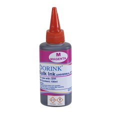 Utángyártott Ink Hp Universal dye magenta 100ml ORINK