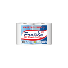 Ipari törlő 2 rétegű tekercses átmérő: 26 cm 800 lap/tek 2 tekercs/karton Paperdi Pratika 800_BI8S800