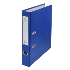 Iratrendező A4, 5cm, két oldalt PP borítás,lapraszerelt, Bluering® Premium kék