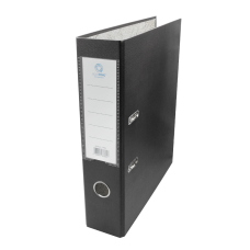 Iratrendező A4, 7,5cm, két oldalt PP borítás,lapraszerelt, Bluering® Premium fekete