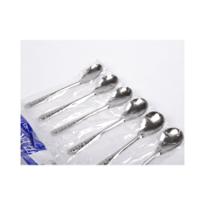 Kanál teás-kávés fém 6 db/csomag