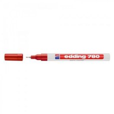 Lakkmarker 0,8mm, kerek Edding 780 piros