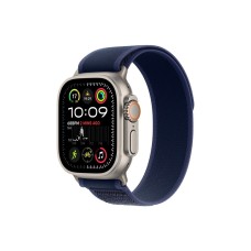 Okosóra APPLE Watch Ultra2 v2 Cellular 49mm Natural titanium Case with Blue Trail Loop - M/L