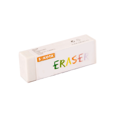 Radír 20-as fehér szögletes papír tokban extra CREATIVE JUNGLE