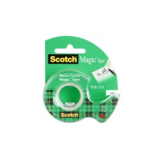 Ragasztószalag adagolón kézi 19mmx7,5 m Magic Tape 810 3M Scotch