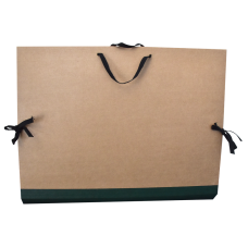 Rajztábla tartó, rajzlaptartó B2, méret karton, szalagfüles Bluering® prémium