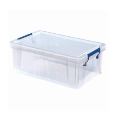 Tároló doboz, műanyag 10 liter, Fellowes® ProStore átlátszó