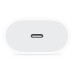 Töltő hálózati APPLE Type-C aljzat (20W, PD gyorstöltő, MUVV3ZM/A és MHJE3ZM/A utód) fehér