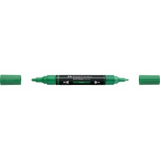 Akril marker kétvégű MULTIMARK 316 Faber-Castell zöld Akril marker kétvégű MULTIMARK 316 Faber-Castell zöld