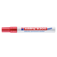 Alkoholos permanent marker 8300 ipari Edding piros