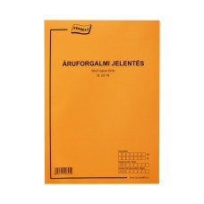 Áruforgalmi jelentés 50x3lapos A4,