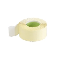 Árazószalag 25x12mm, stancolt 10 tekercs/csomag, fehér