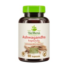 Ashwagandha bio kapszula 60db Biomenü Ashwagandha bio kapszula 60db Biomenü