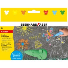 Aszfaltkréta készlet egér alakú, papír dobozban Faber-Castell 6klf.szín Aszfaltkréta készlet egér alakú, papír dobozban Faber-Castell 6klf.szín