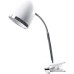 Asztali lámpa, csiptethető, E27, max. 15W, AVIDE, fehér