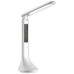 Asztali LED lámpa, kijelzővel, 5W, 4000K, AVIDE, fehér Asztali LED lámpa, kijelzővel, 5W, 4000K, AVIDE, fehér