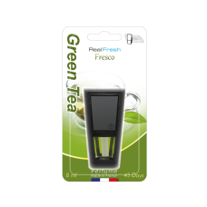 Autóillatosító készülék 8 ml Real Fresh zöld tea Autóillatosító készülék 8 ml Real Fresh zöld tea