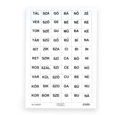 Betűkártya, szókártya készlet