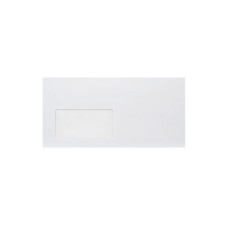 Boríték LA4, öntapadó bal ablakos (45x90mm) A15B20 újrahasznosított Bluering®