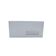 Boríték LC6/5 enyvezett bélésnyomott jobb ablakos 35x90mm, gépi töltéshez, külső füles 114x229mm, J28A20 Bluering®