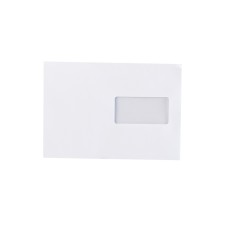 Boríték LC/5 enyvezett bélésnyomott jobb ablakos külső füles 45x90mm 162x229mm J20A60 Bluering® fehér