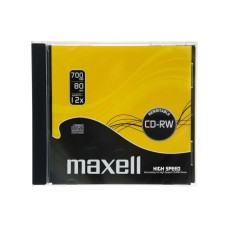 CD-RW80 12X újraírható CD normál tokban Maxell CD-RW80 12X újraírható CD normál tokban Maxell