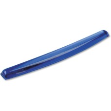 Csuklótámasz billentyűzethez, géltöltésű, Fellowes® Crystal Gel, kék Csuklótámasz billentyűzethez, géltöltésű, Fellowes® Crystal Gel, kék