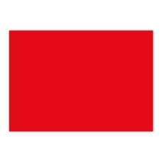 Dekor karton 2 oldalas 50x70 cm, 200g 25ív/csomag, Bluering® piros