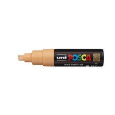 Dekormarker 8mm, Uni Posca PC-8K világos narancs Dekormarker 8mm, Uni Posca PC-8K világos narancs