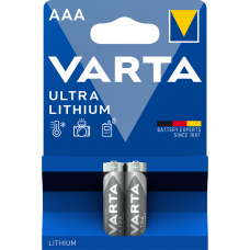 Elem AAA mikro LR03 2 db/csomag, Varta Ultra Lithium