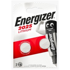 Elem gombelem CR2025 lítium 2 db/csomag, Energizer Elem gombelem CR2025 lítium 2 db/csomag, Energizer