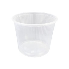 Elviteles doboz - Imbisz tál Hagner 400 ml natúr kerek alj 50 db/csomag