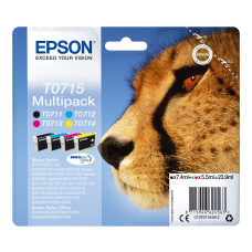 Epson T0715 tintapatron BCMY multipack ORIGINAL
