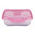 Ételtároló doboz 1 literes csatos és szelepes mikrós-fagyasztós_lányos színek