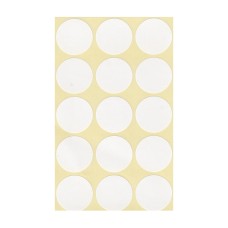 Etikett címke, 25mm, körcímke 60 db/csomag