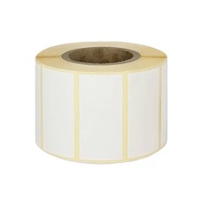 Etikett címke 25x50mm papír 1000 db/tekercs Etikett címke 25x50mm papír 1000 db/tekercs