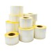 Etikett címke thermo, 100x100mm, tekercses, 600 címke/tekercs fehér Etikett címke thermo, 100x100mm, tekercses, 600 címke/tekercs fehér