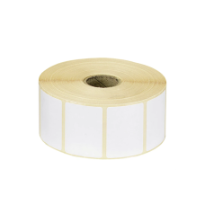 Etikett címke thermo, 38x43mm, tekercses, 1000 címke/tekercs fehér Etikett címke thermo, 38x43mm, tekercses, 1000 címke/tekercs fehér
