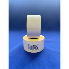Etikett címke thermo, 35x42mm, tekercses, 1000 címke/tekercs fehér Etikett címke thermo, 35x42mm, tekercses, 1000 címke/tekercs fehér
