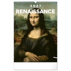 Falinaptár képes 330x460mm Renaissance Realsystem 2027. Falinaptár képes 330x460mm Renaissance Realsystem 2027.
